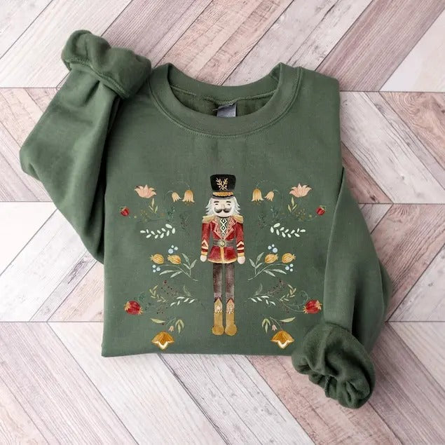 Nutcracker Sweatshirt | Christmas Sweatshirt | Sugar Plum Fairy Shirt | Christmas Sweater | Ugly Sweater| Christmas Shirt | Secret Santa