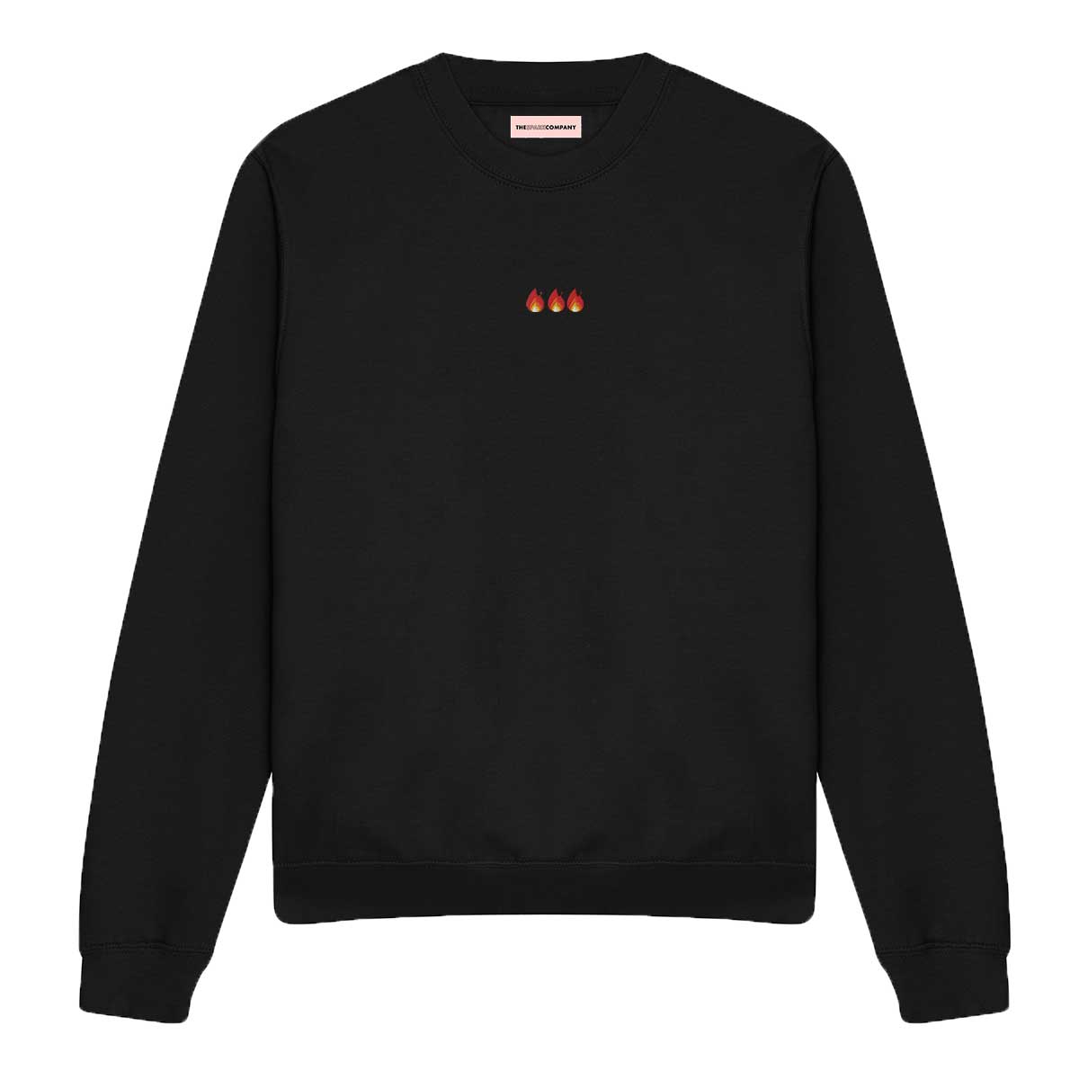 On Fire Embroidered Sweatshirt