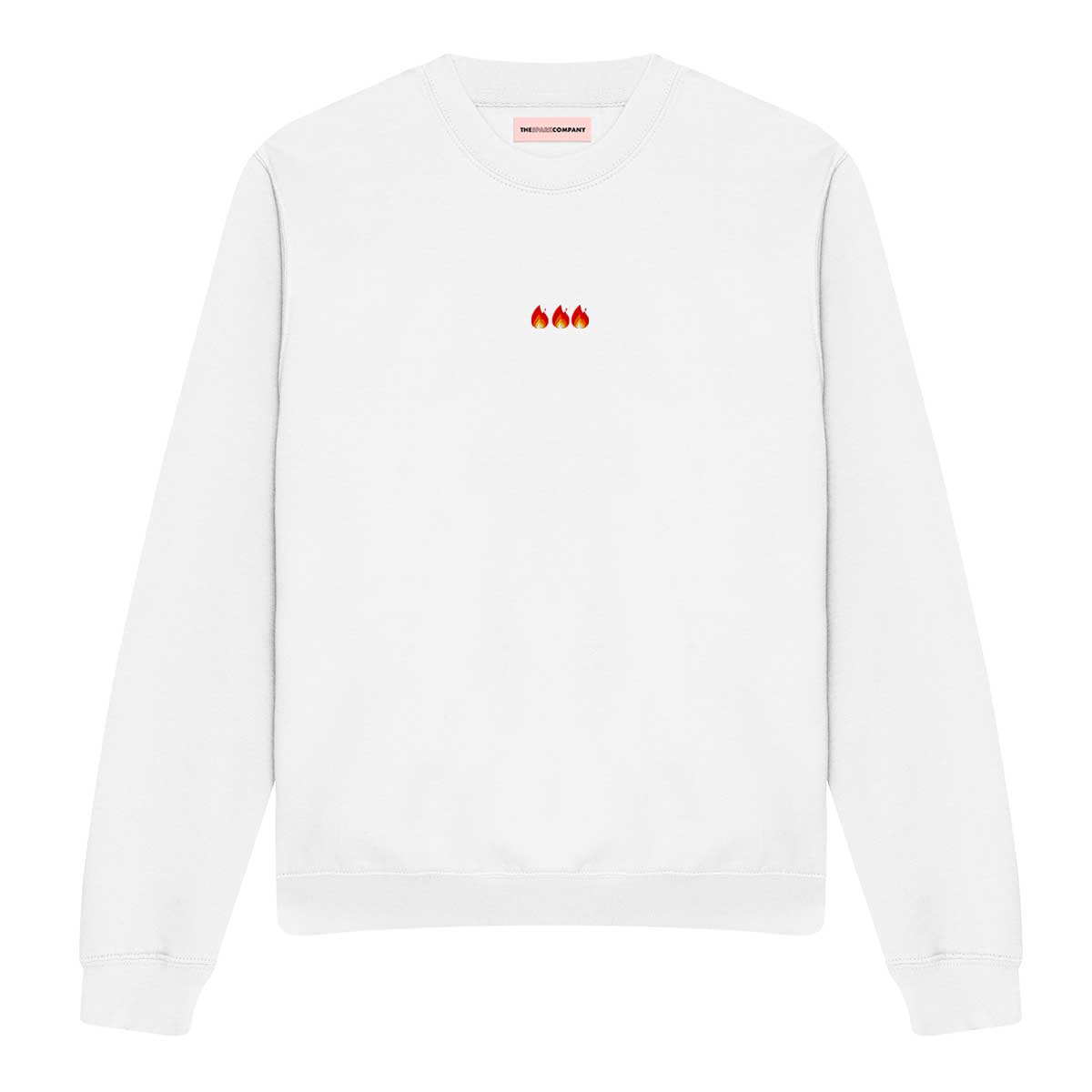 On Fire Embroidered Sweatshirt