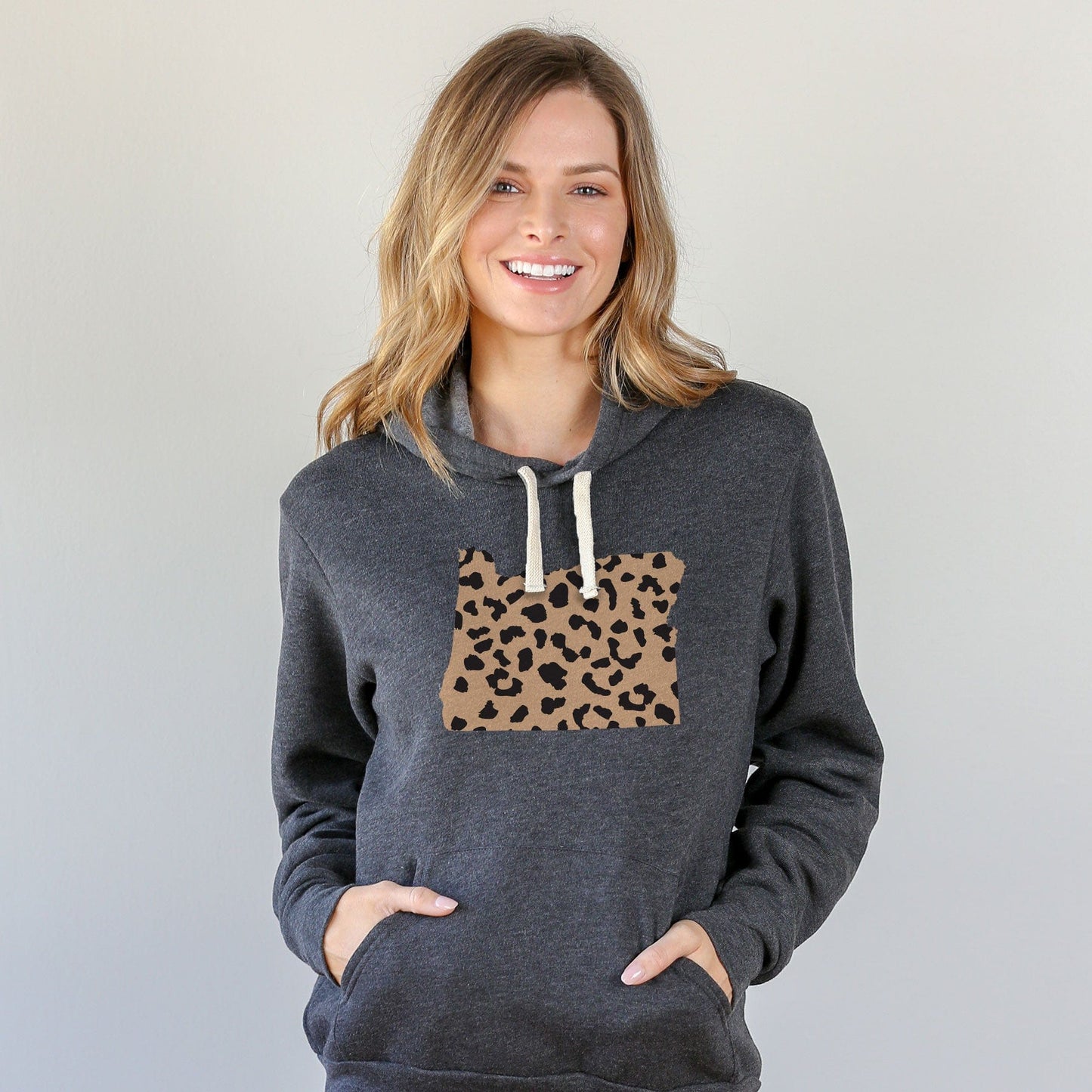 Oregon Leopard Pattern Hoodie