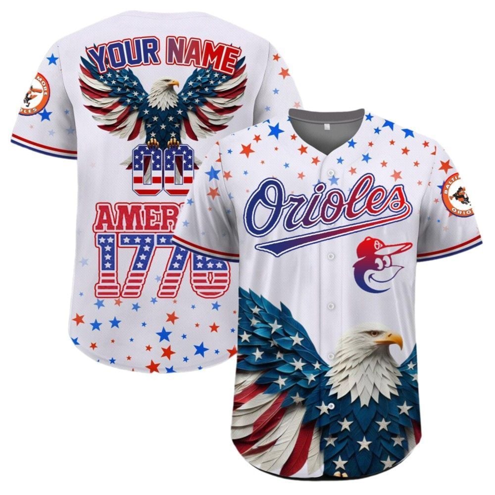 Orioles Independence Day Baseball Jersey 2025 - Grishko.com