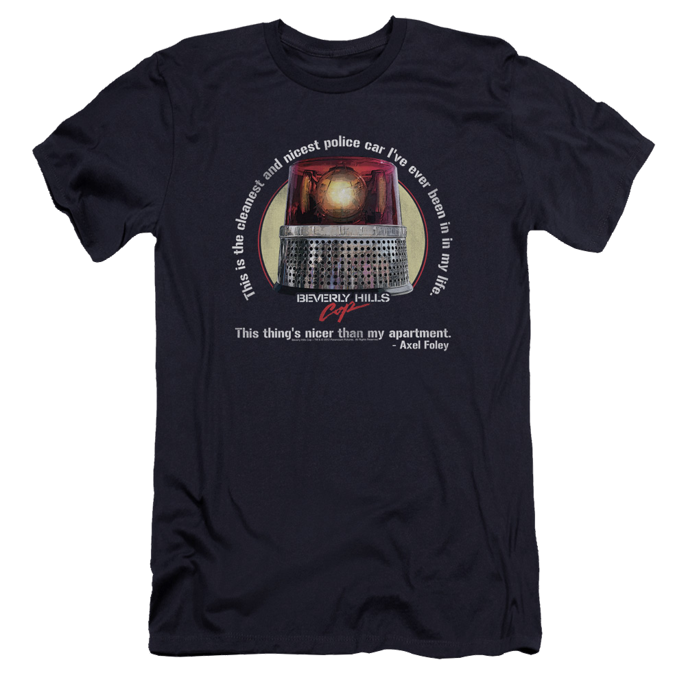 Beverly Hills Cop Nicest Police Car - Men's Premium Slim Fit T-Shirt