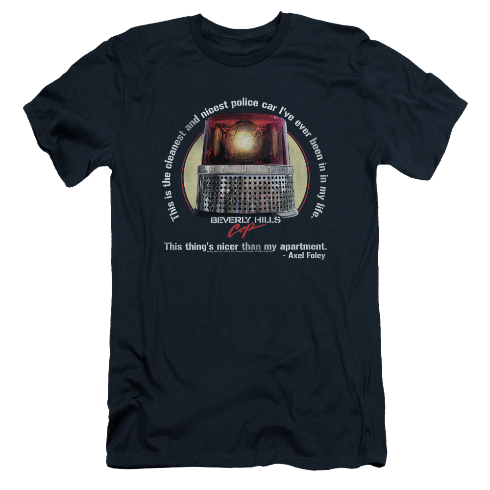 Beverly Hills Cop Nicest Police Car - Men's Slim Fit T-Shirt