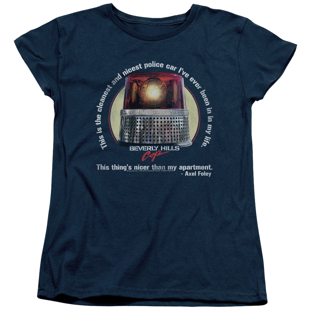 Beverly Hills Cop Nicest Police Car - Women's T-Shirt