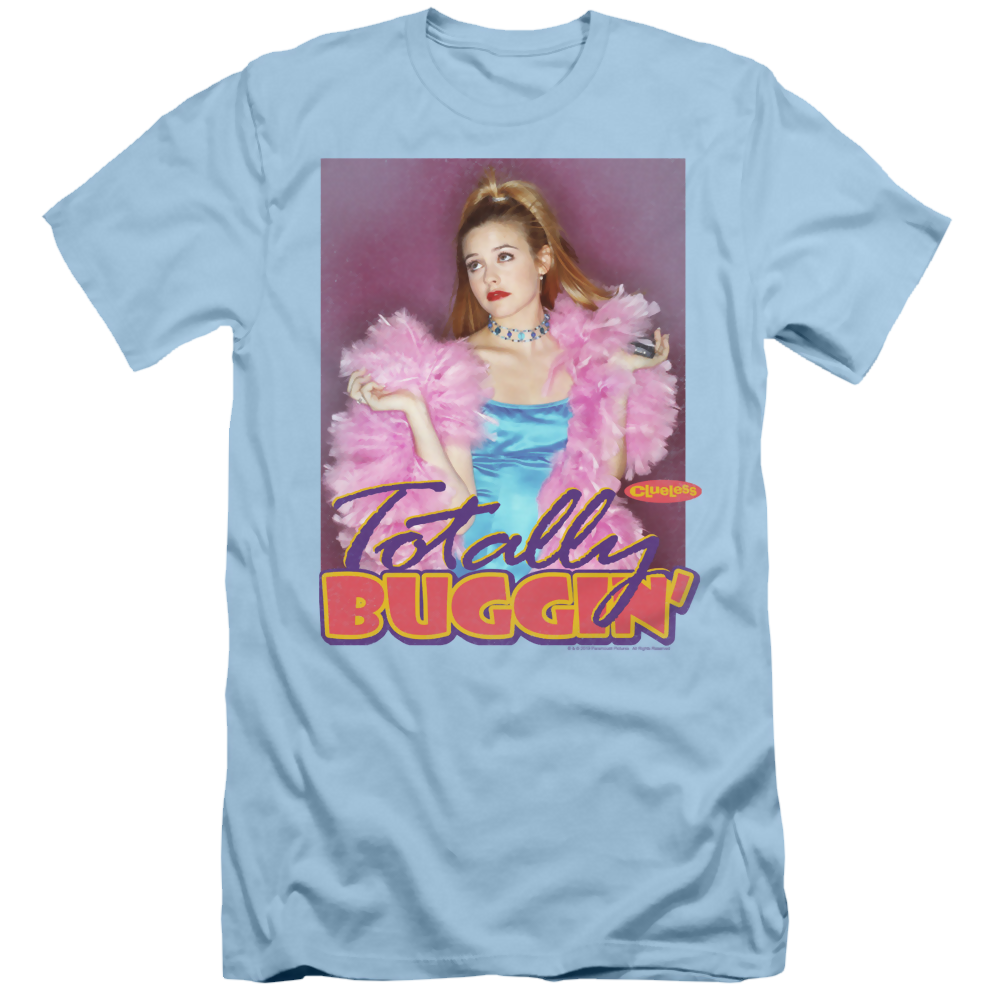 Clueless Totally Buggin - Men's Slim Fit T-Shirt