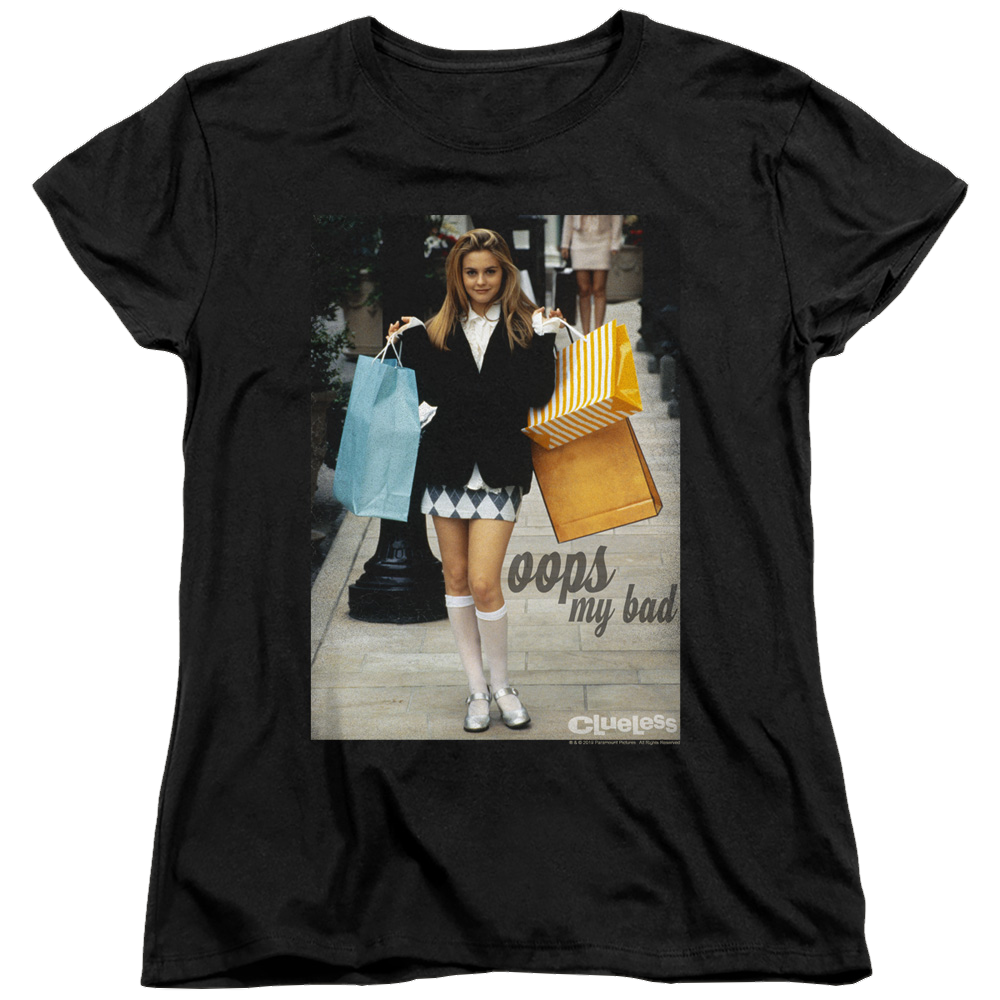 Clueless Oops My Bad - Women's T-Shirt