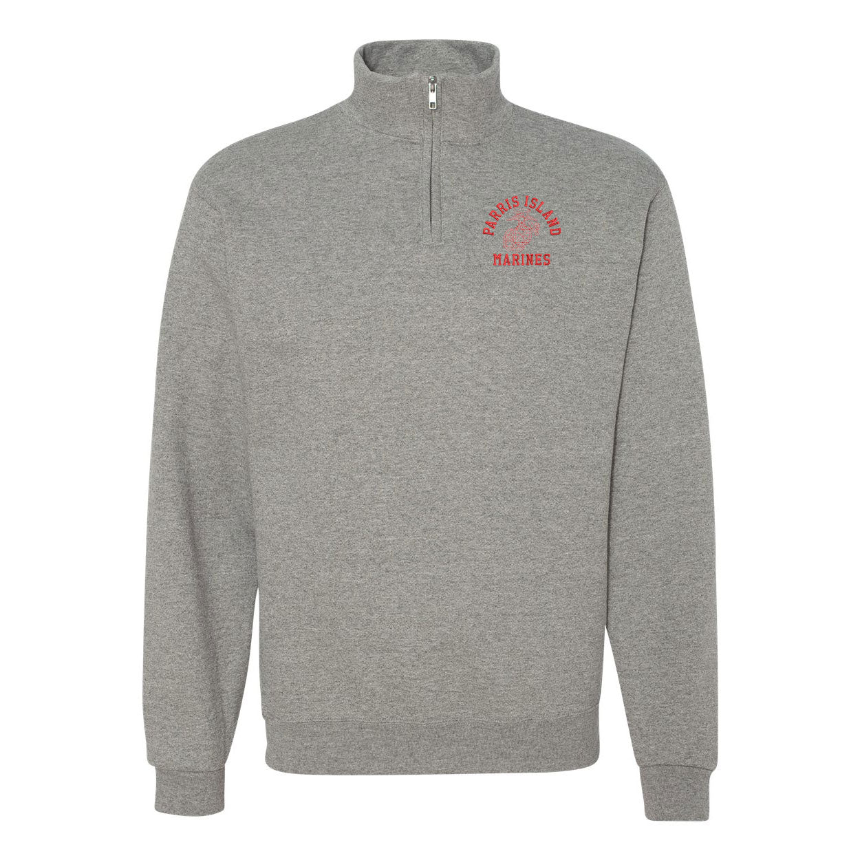 Parris Island Old School Quarter Zip Sweatshirt