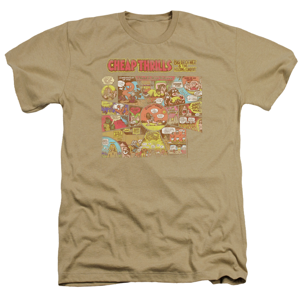 Big Brother and the Holding Company Cheap Thrills - Men's Heather T-Shirt