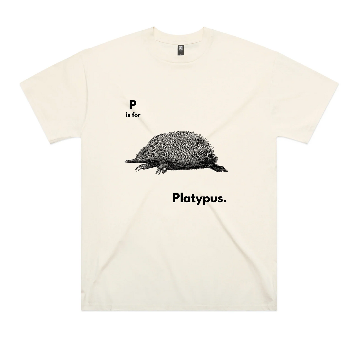 P Is For Platypus Oversized Tee