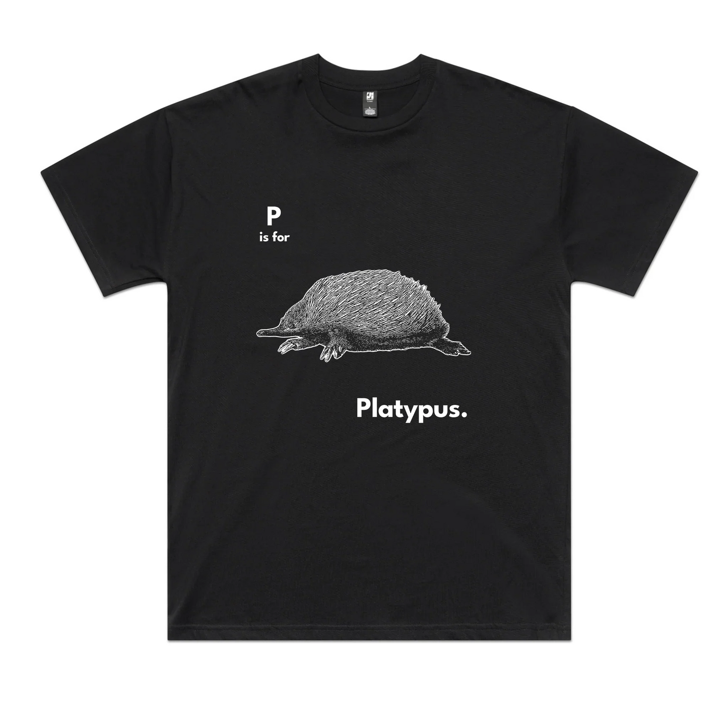 P Is For Platypus Oversized Tee