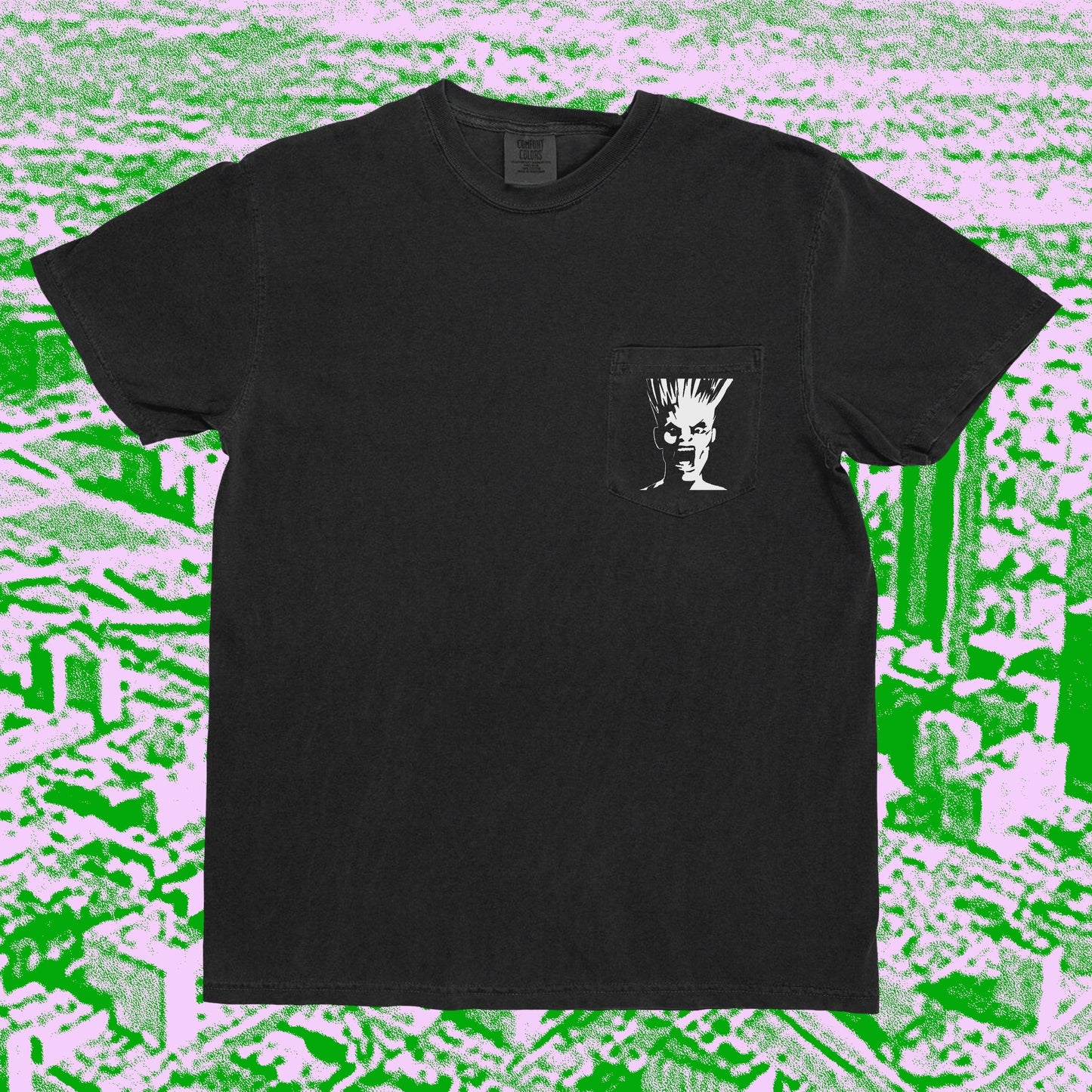 PUNISH OR BE DAMNED - POCKET TEE