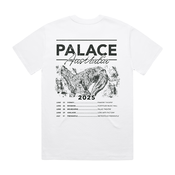 Palace / Greyhound Tour Tee (White)