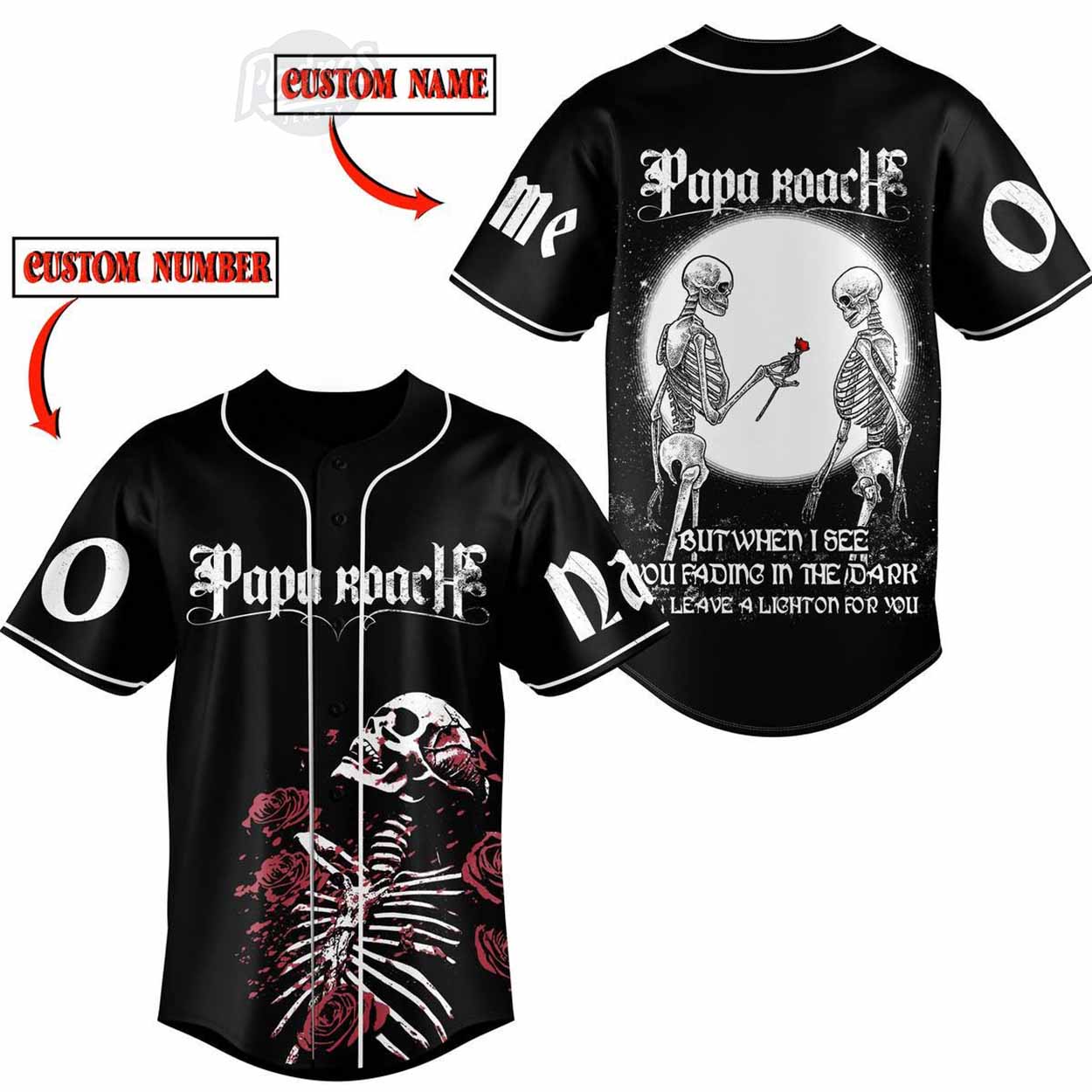 Papa Roach Band Personalized Baseball Jersey - Padres Jersey Oasis: Elevate Your Baseball Style Game