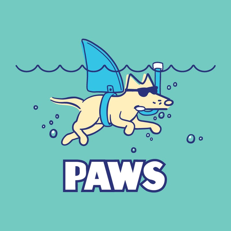 Paws - Ladies T-Shirt V-Neck