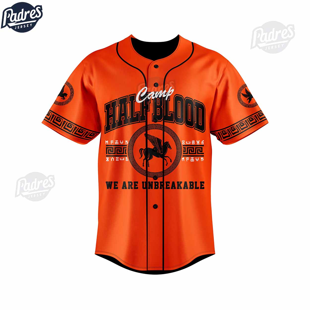 Percy Jackson Camp Half Blood Custom Baseball Jersey - Padres Jersey Oasis: Elevate Your Baseball Style Game
