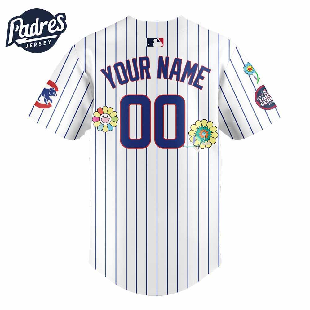 Personalized Chicago Cubs Takashi Murakami Baseball Jersey - Padres Jersey Oasis: Elevate Your Baseball Style Game