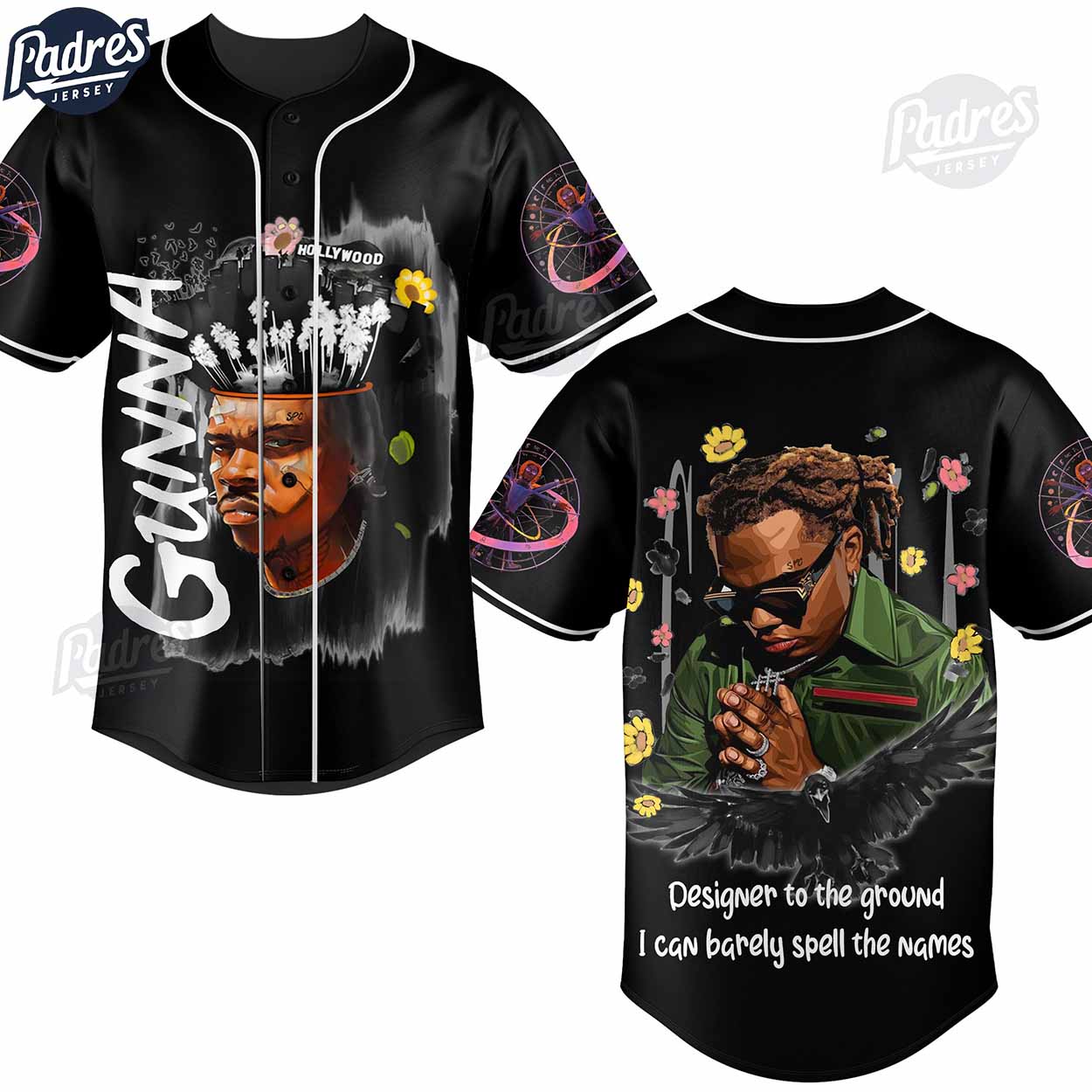 Personalized Gunna Rapper Baseball Jersey Shirt - Padres Jersey Oasis: Elevate Your Baseball Style Game