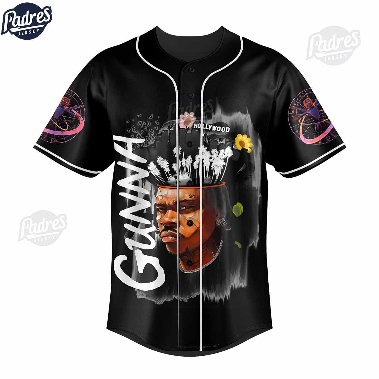 Personalized Gunna Rapper Baseball Jersey Shirt - Padres Jersey Oasis: Elevate Your Baseball Style Game
