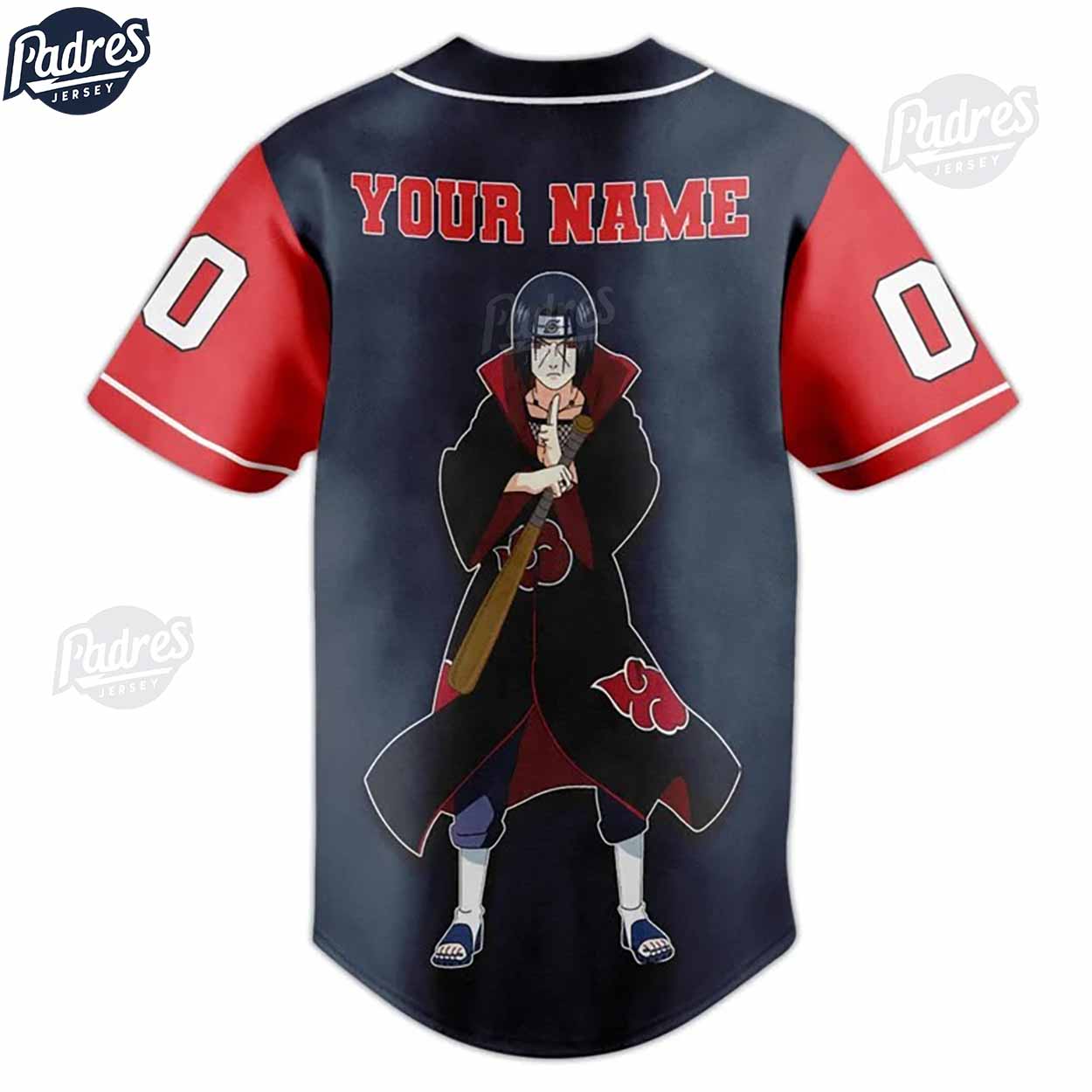 Personalized Itachi Baseball Jersey For Fans - Padres Jersey Oasis: Elevate Your Baseball Style Game