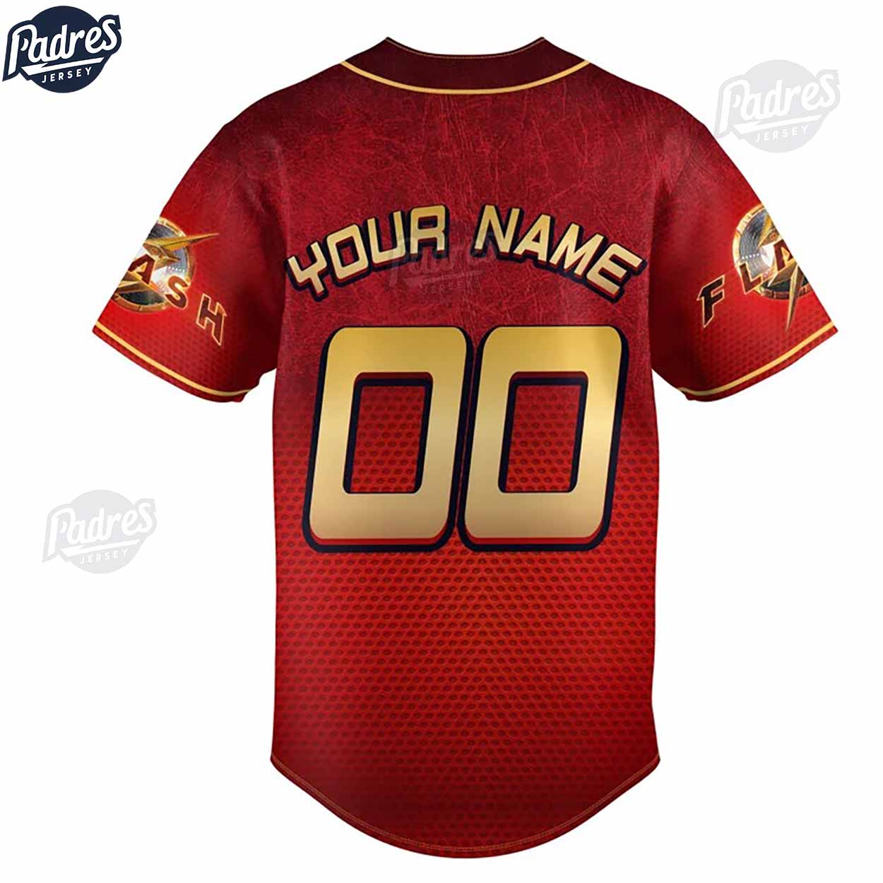 Personalized Movie The Flash Baseball Jersey - Padres Jersey Oasis: Elevate Your Baseball Style Game