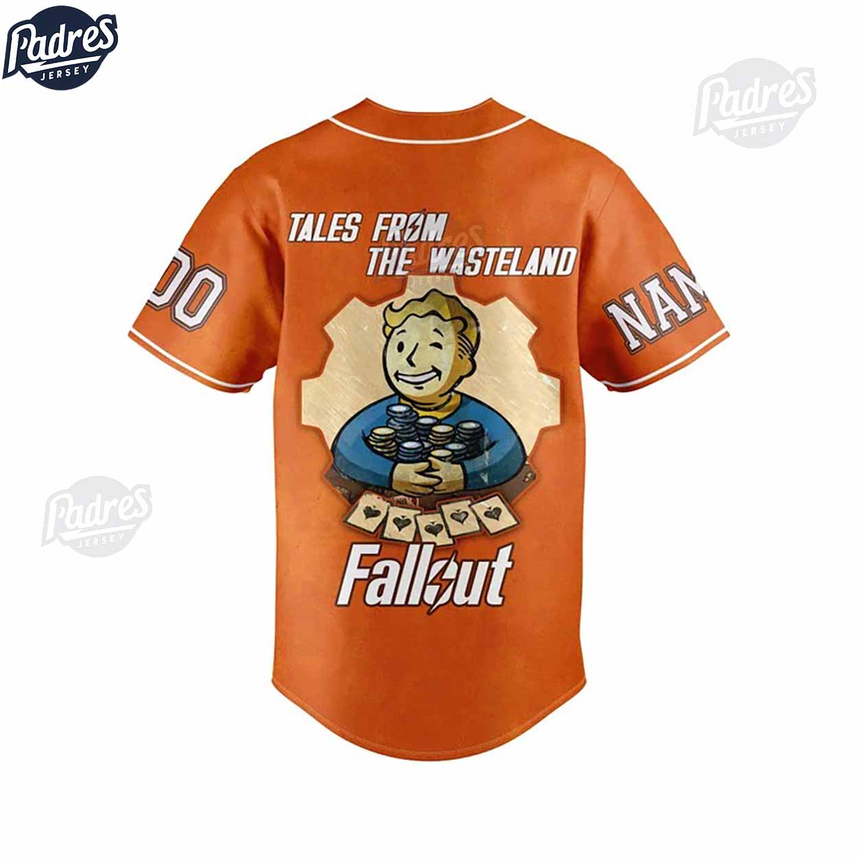 Personalized Nuka Break Tales From The Wasteland Fallout Baseball Jersey - Padres Jersey Oasis: Elevate Your Baseball Style Game