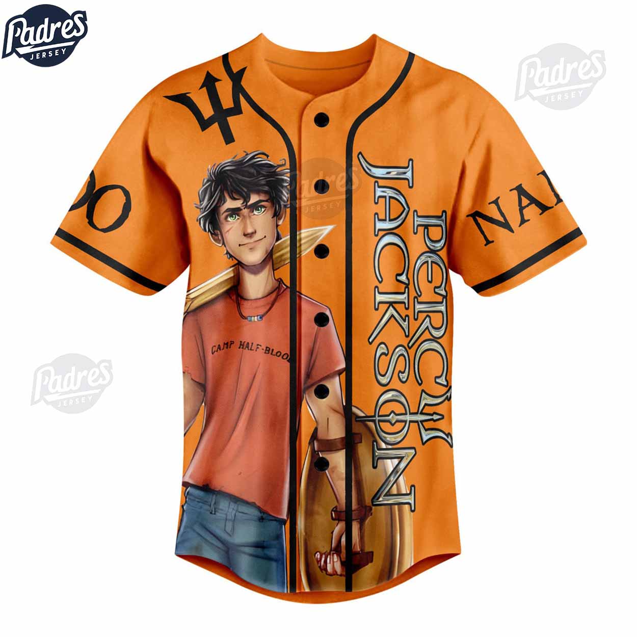 Personalized Percy Jackson Baseball Jersey Style - Padres Jersey Oasis: Elevate Your Baseball Style Game