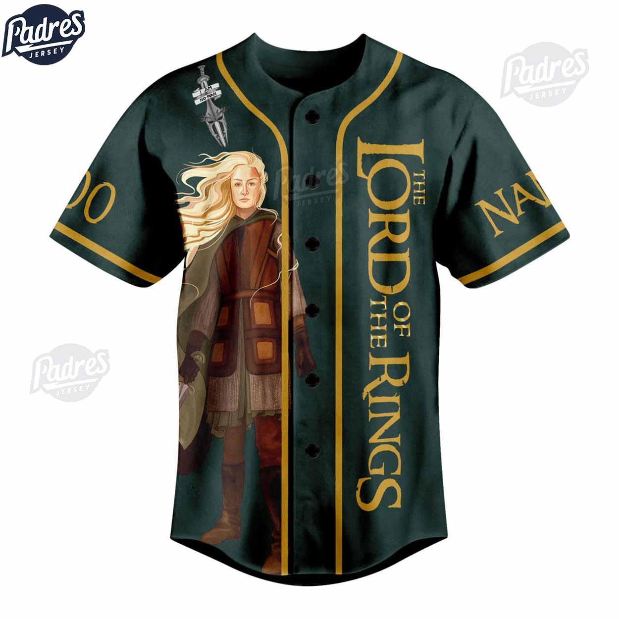 Personalized The Lord Of The Rings Baseball Jersey Style - Padres Jersey Oasis: Elevate Your Baseball Style Game