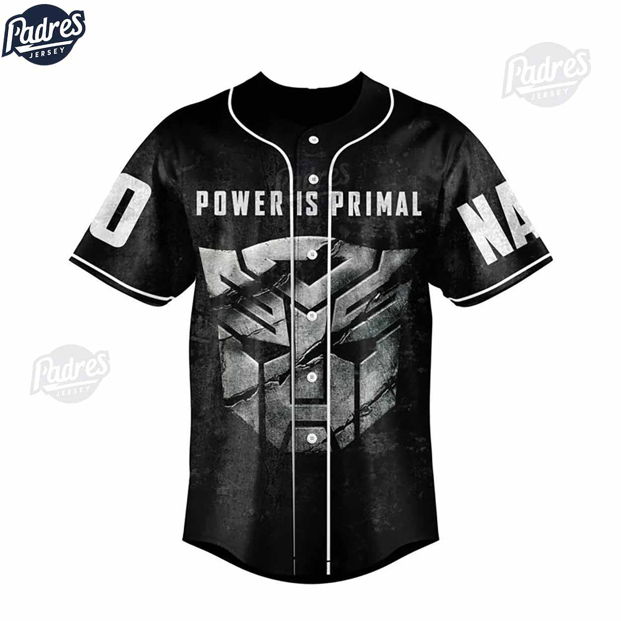 Personalized Transformer Rise Of The Beast Baseball Jersey - Padres Jersey Oasis: Elevate Your Baseball Style Game