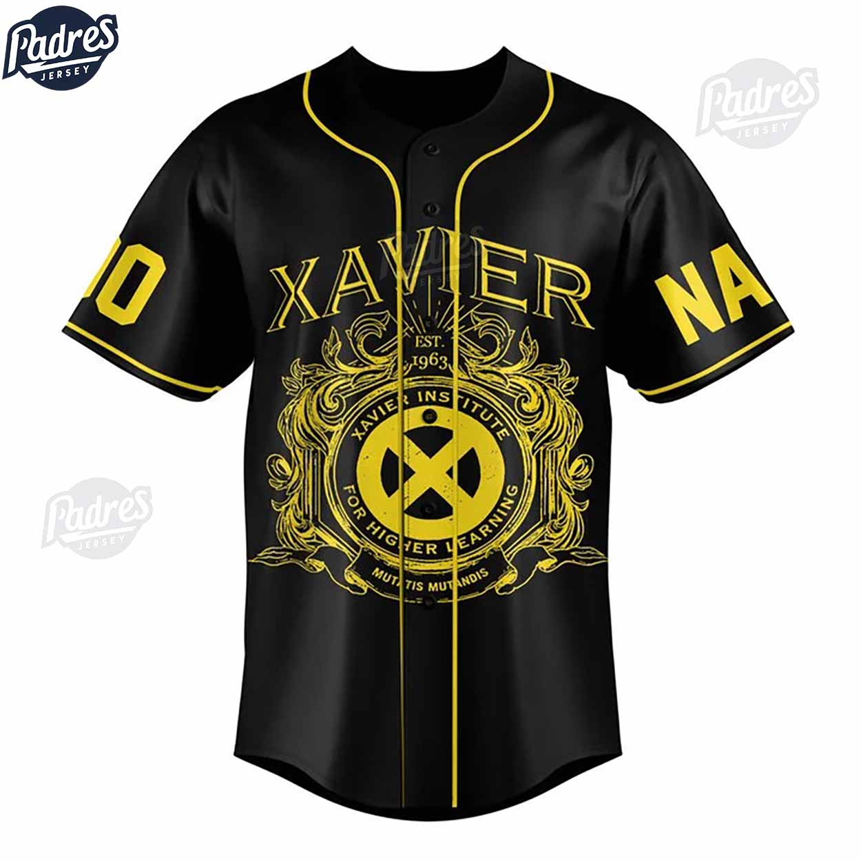 Personalized X-Men Xavier Baseball Jersey - Padres Jersey Oasis: Elevate Your Baseball Style Game