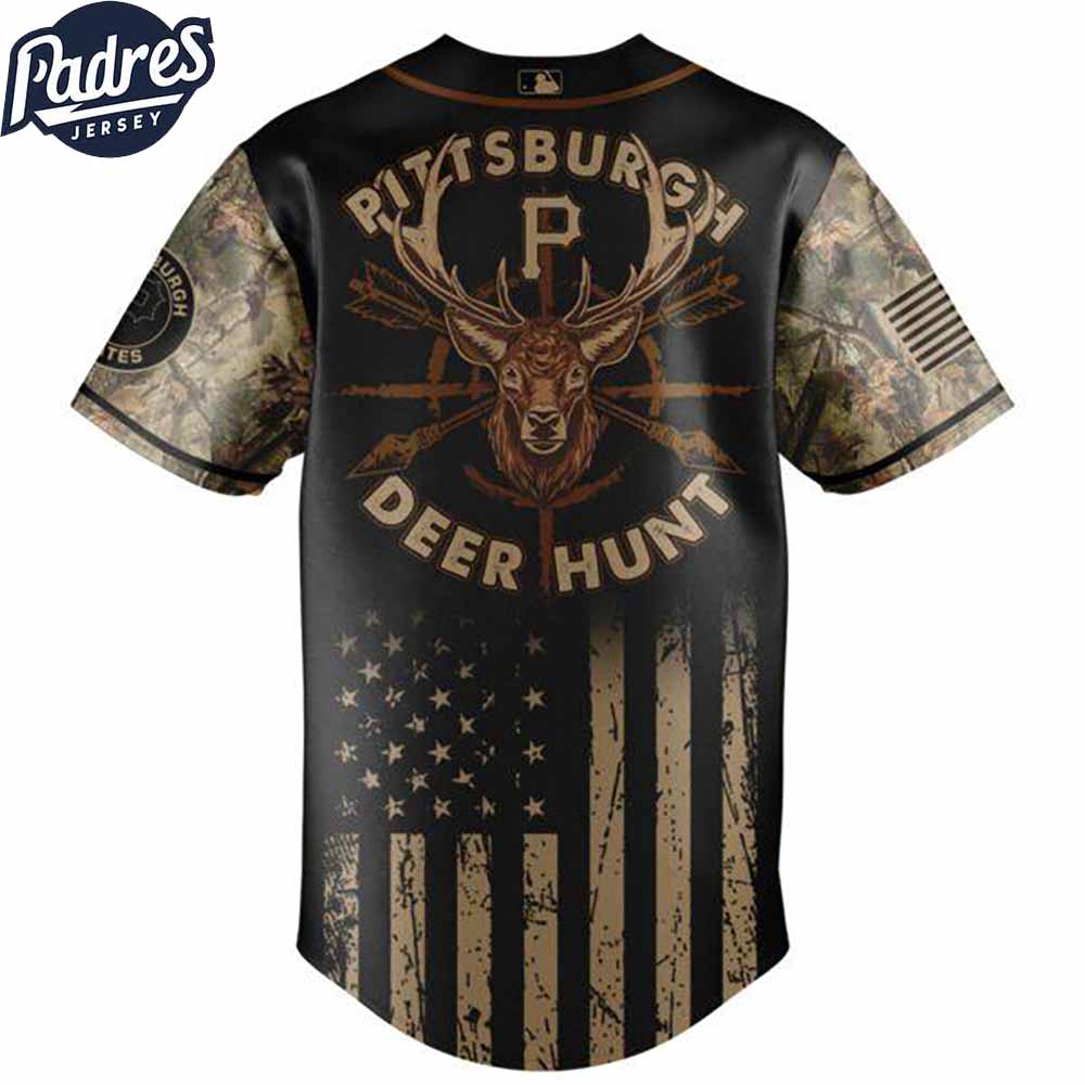 Pittsburgh Pirates MLB X Deer Hunting Personalized Baseball Jersey - Padres Jersey Oasis: Elevate Your Baseball Style Game