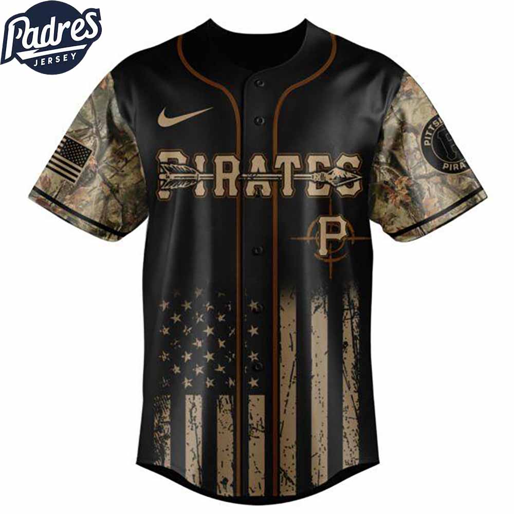 Pittsburgh Pirates MLB X Deer Hunting Personalized Baseball Jersey - Padres Jersey Oasis: Elevate Your Baseball Style Game