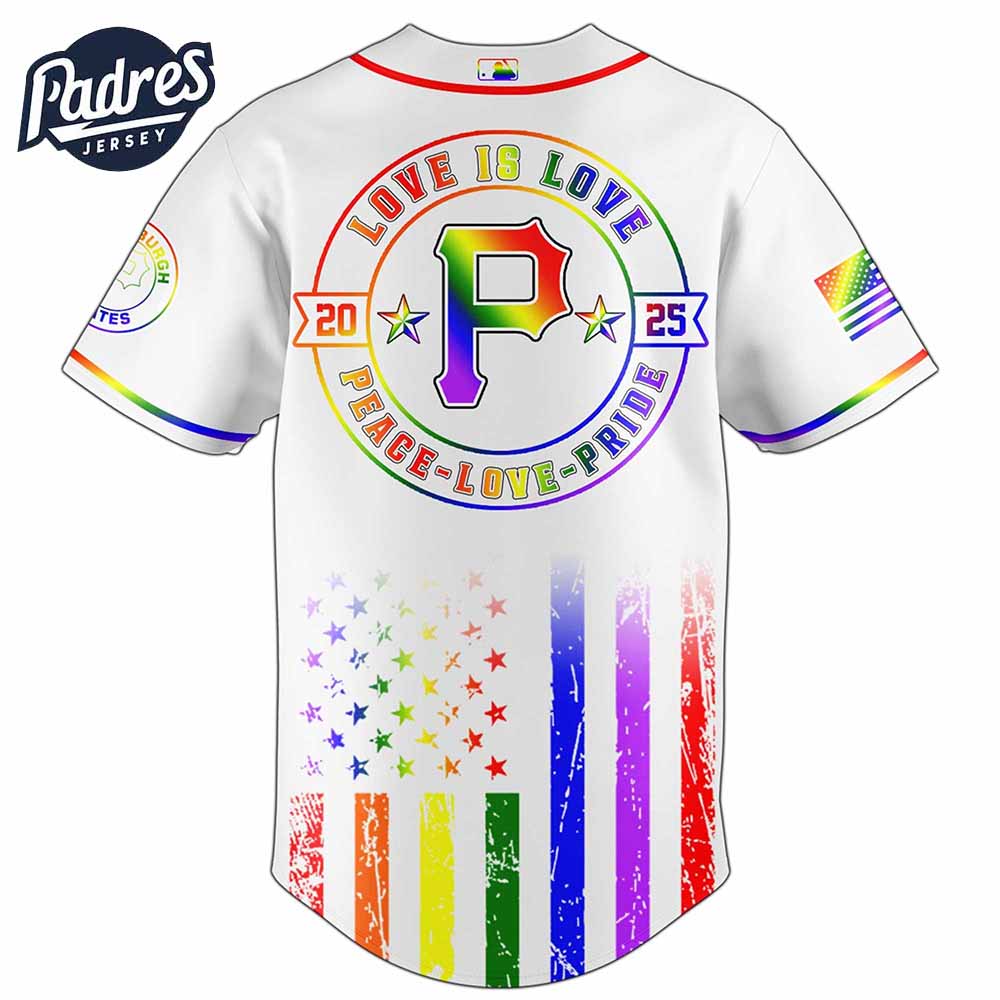 Pittsburgh Pirates MLB x Happy Pride Month Baseball Jersey - Padres Jersey Oasis: Elevate Your Baseball Style Game