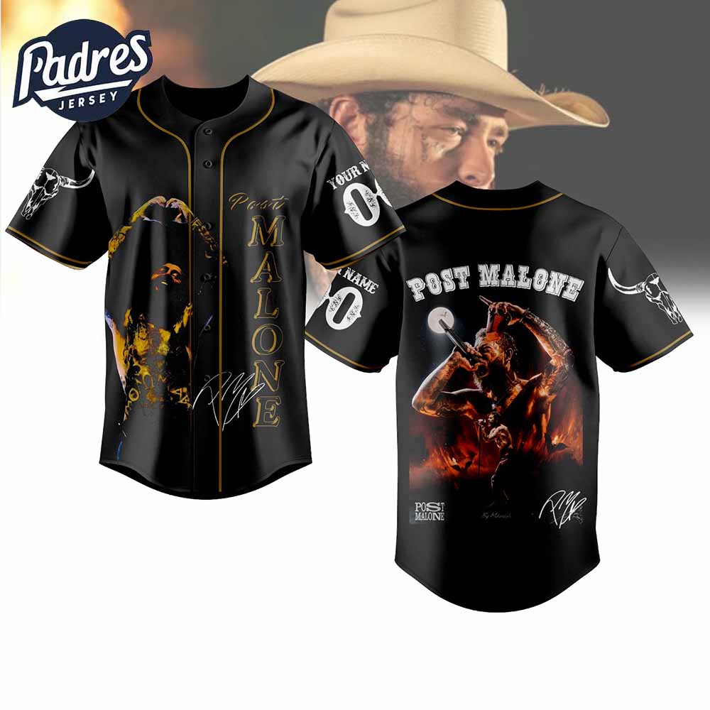 Post Malone You're Only The Love Of My Life Baseball Jersey - Padres Jersey Oasis: Elevate Your Baseball Style Game
