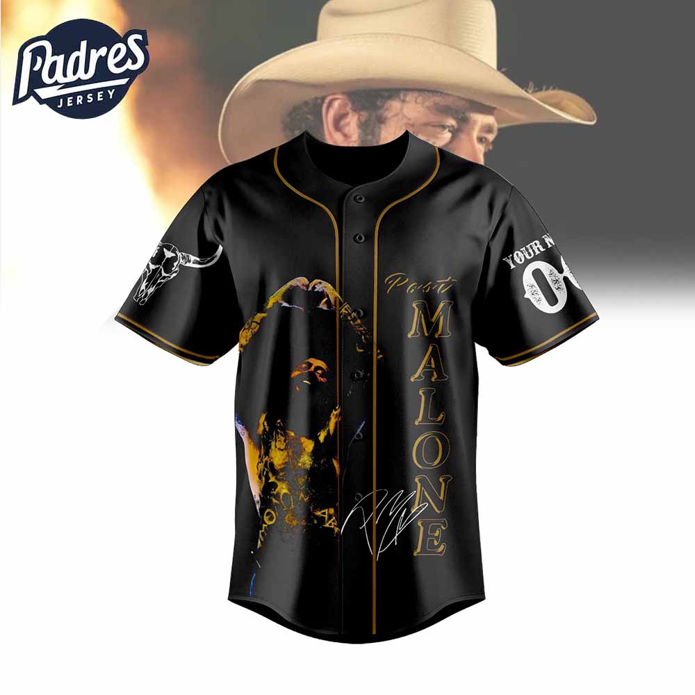 Post Malone You're Only The Love Of My Life Baseball Jersey - Padres Jersey Oasis: Elevate Your Baseball Style Game
