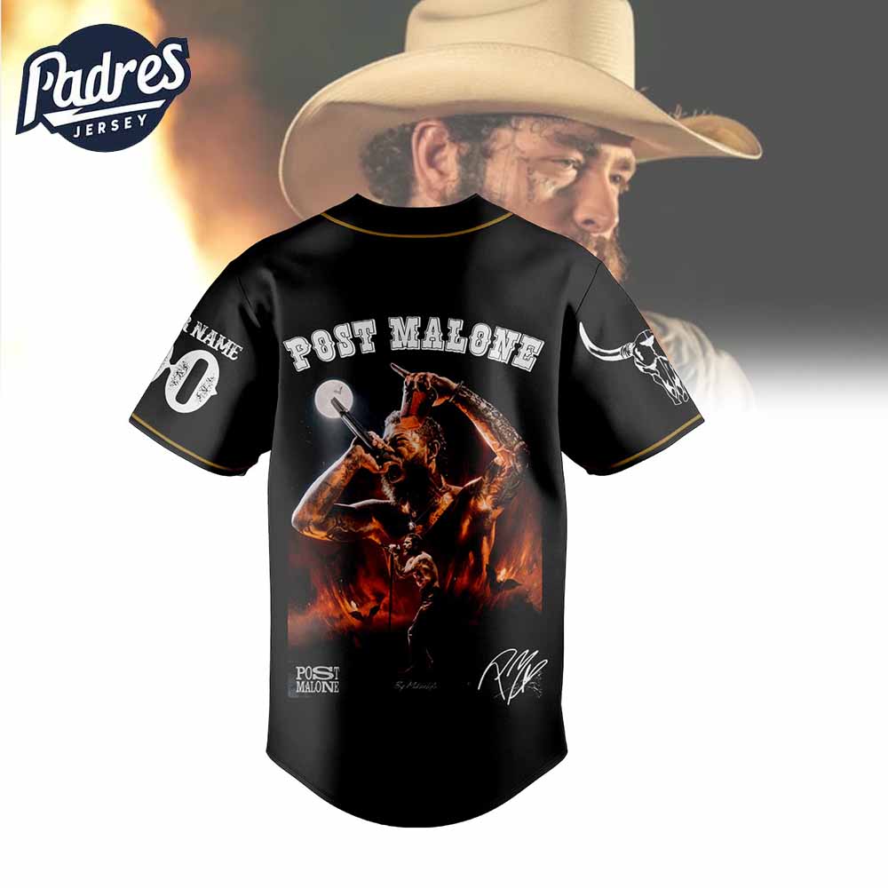 Post Malone You're Only The Love Of My Life Baseball Jersey - Padres Jersey Oasis: Elevate Your Baseball Style Game