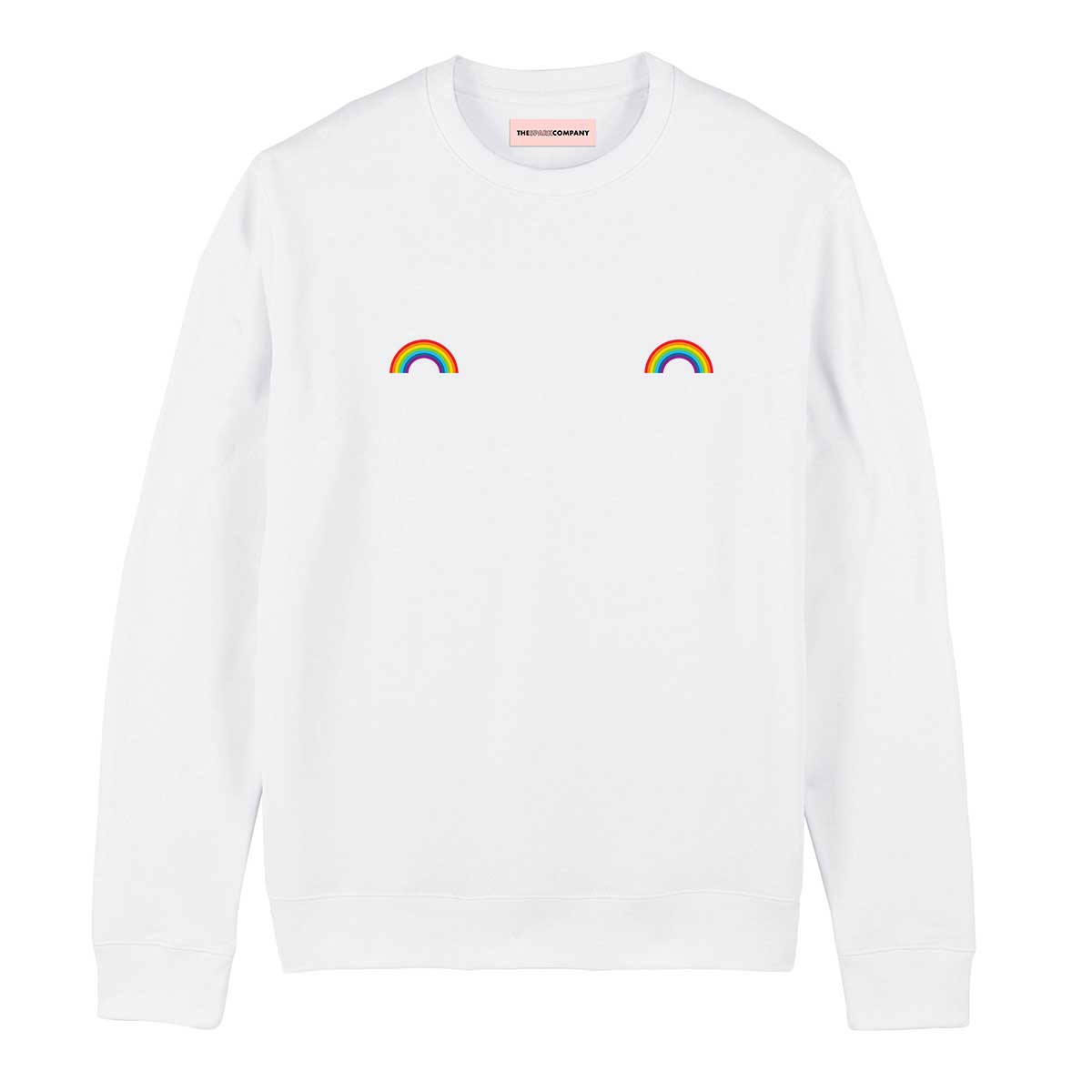 Pride Rainbow Nipple Sweatshirt