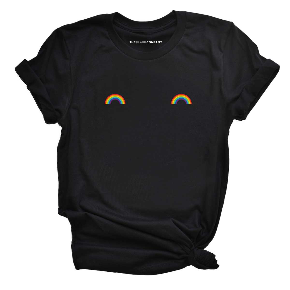 Pride Rainbow Nipple T-Shirt