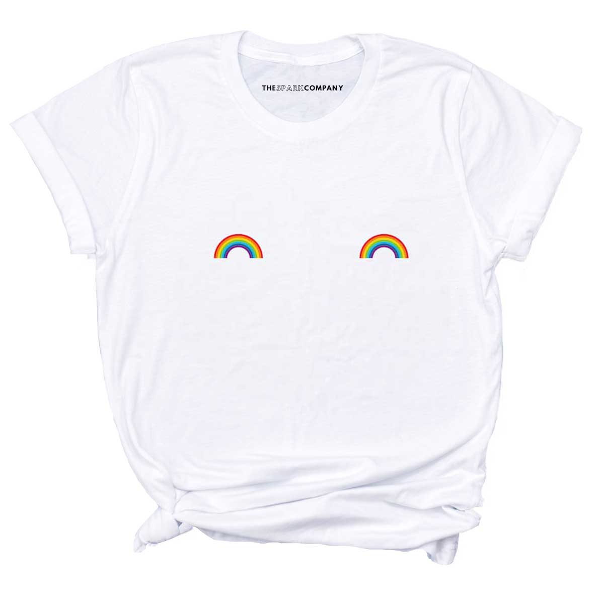 Pride Rainbow Nipple T-Shirt