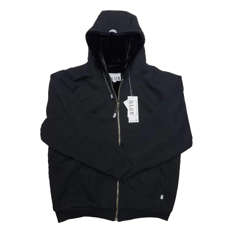 Pro Club Men's Heavyweight Pile Full Zip Hoodie