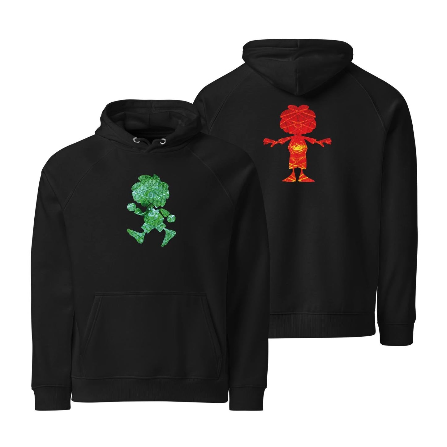 Â®Pumuckl Damen Hoodie "Ampel-Edition"