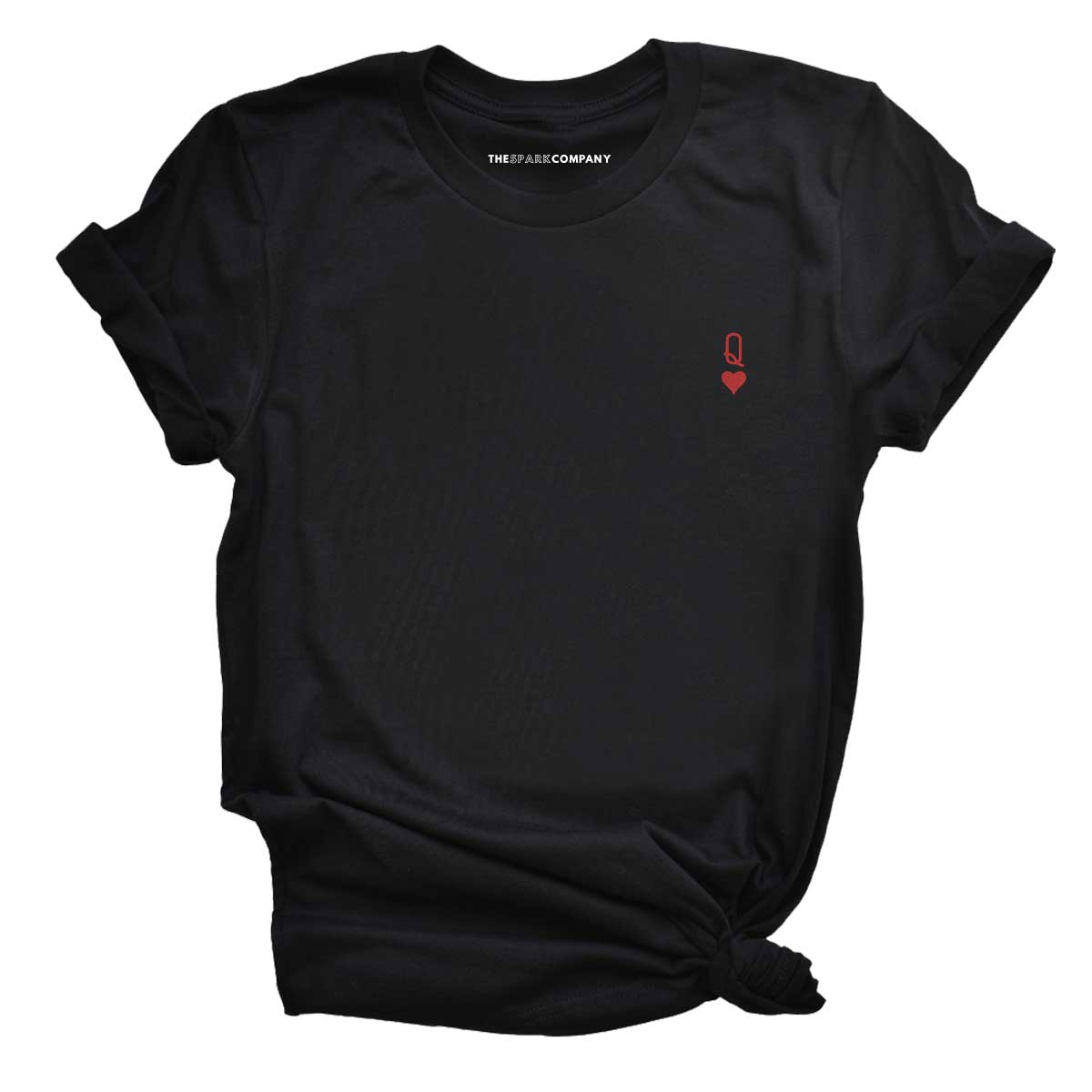 Queen Tiny Embroidery Detail T-Shirt