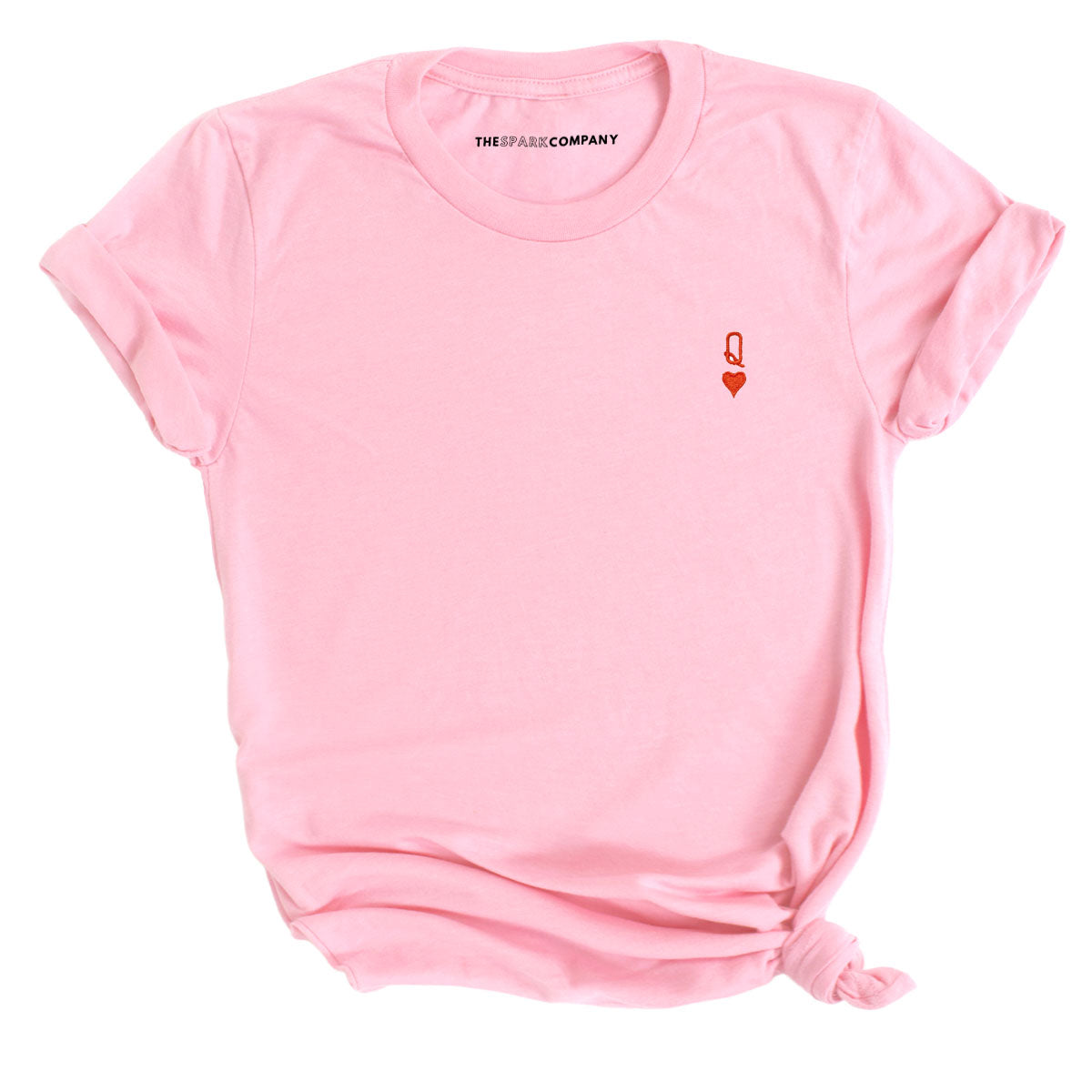 Queen Tiny Embroidery Detail T-Shirt