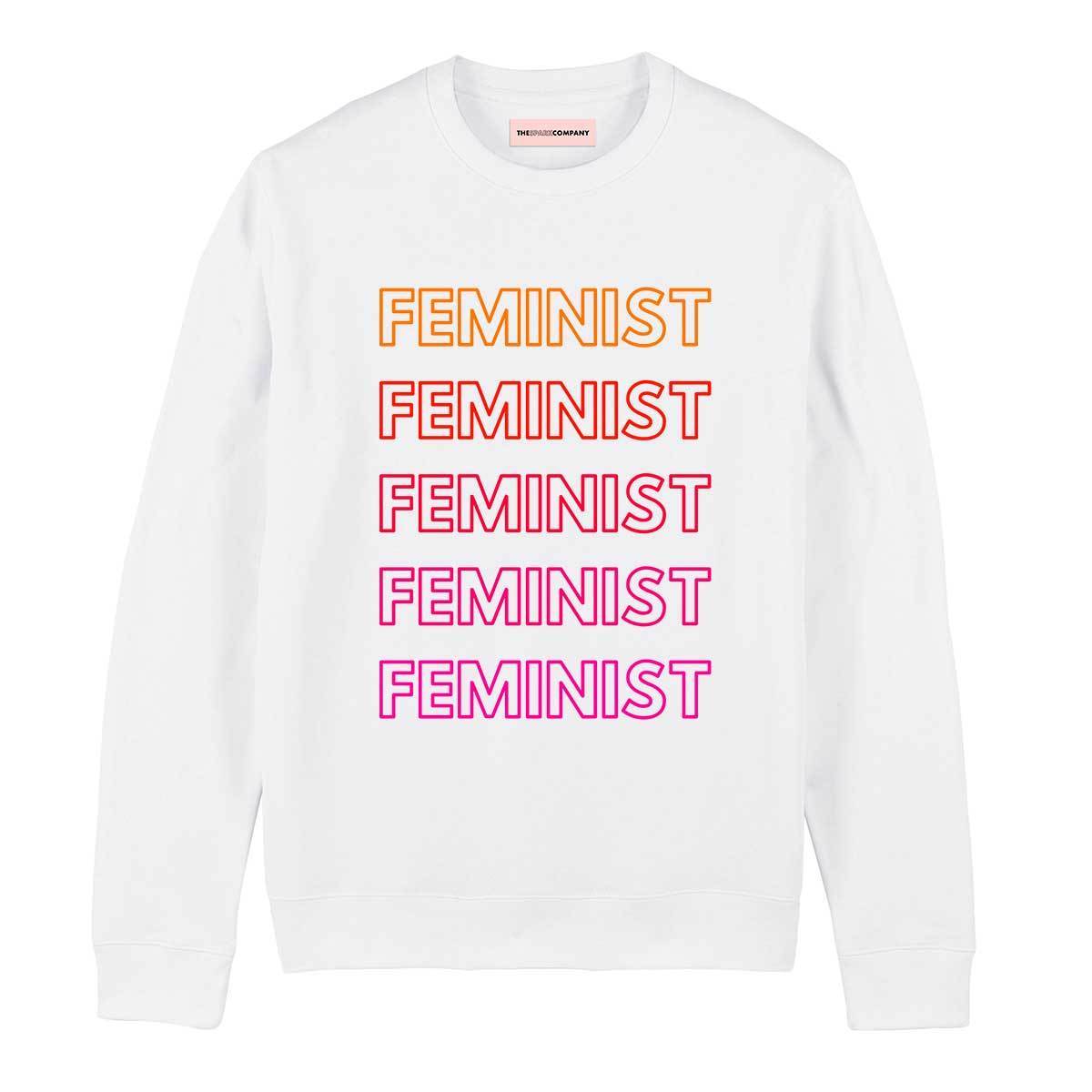 Rainbow Feminist Sweatshirt