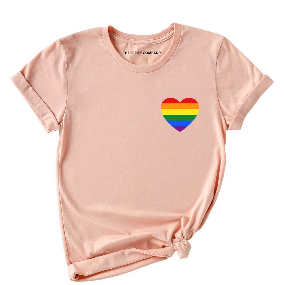 Rainbow Heart T-Shirt