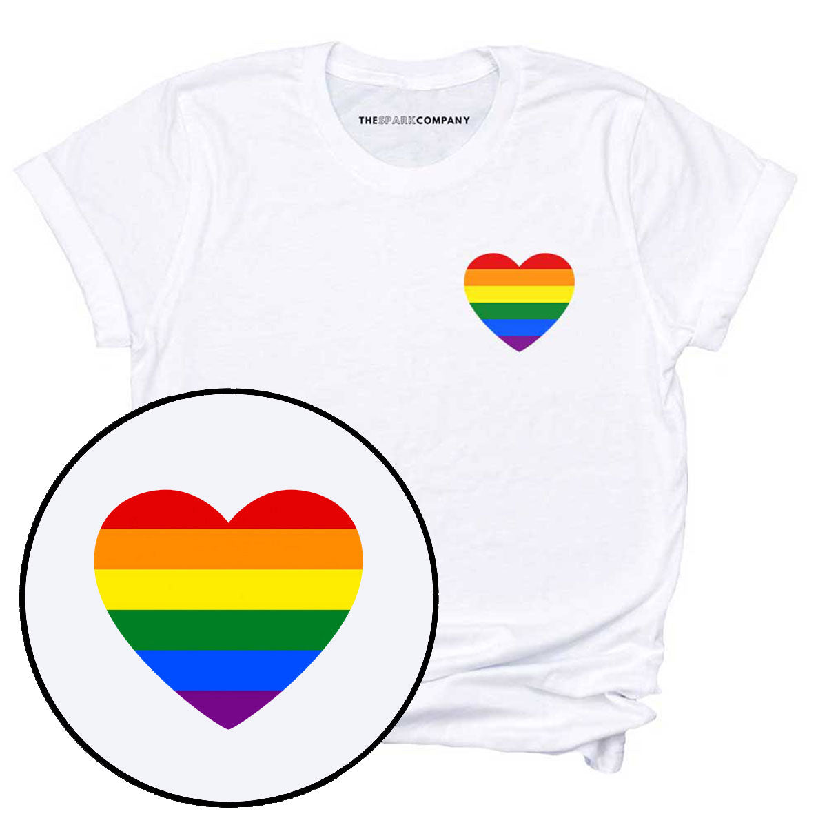 Rainbow Heart T-Shirt