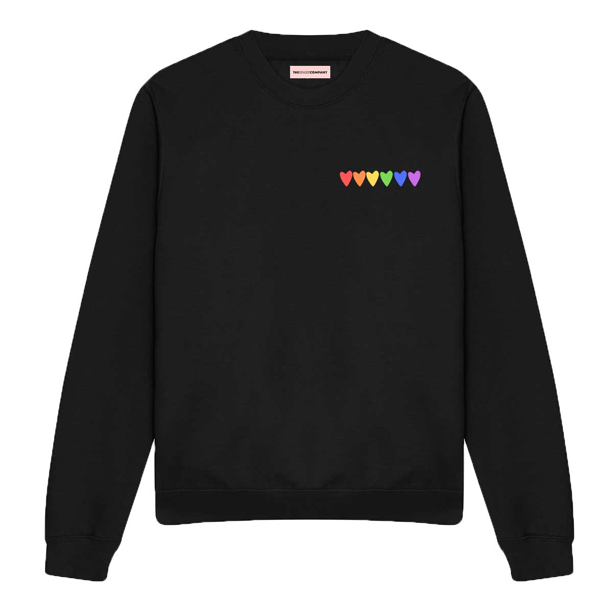 Rainbow Hearts Sweatshirt