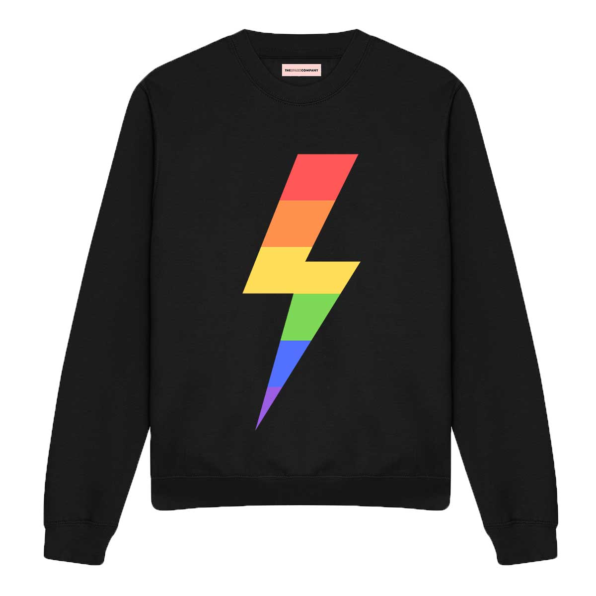 Rainbow Lightning Bolt Sweatshirt