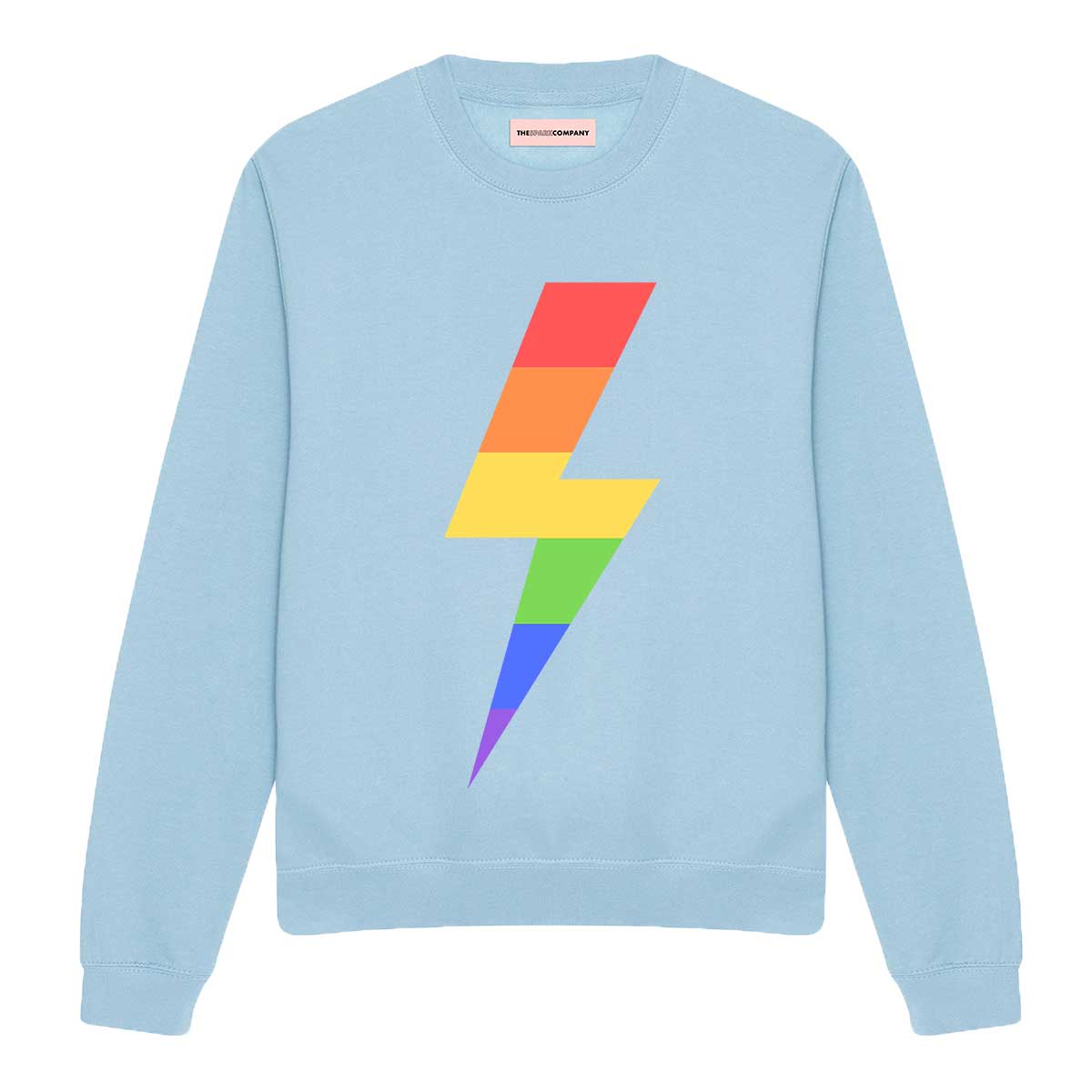Rainbow Lightning Bolt Sweatshirt