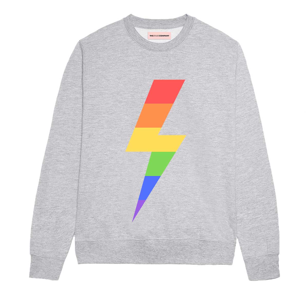 Rainbow Lightning Bolt Sweatshirt