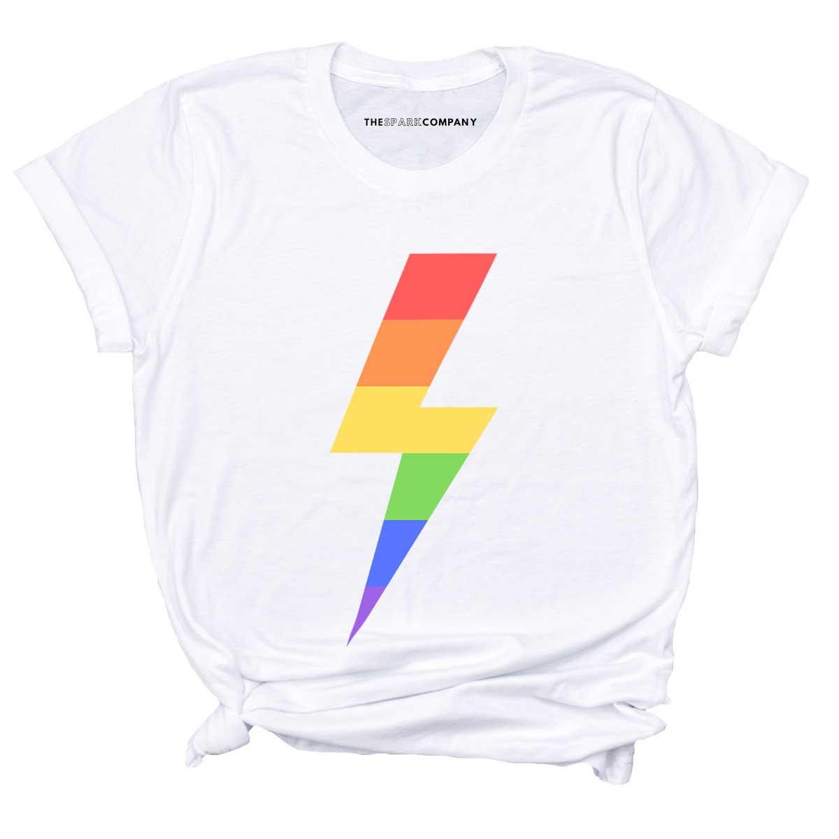 Rainbow Lightning Bolt T-Shirt